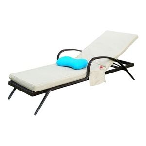 Replacement Cover Outdoor Chaise Lounge Cushion, Waterproof, 80 x 26 x 3, NEW